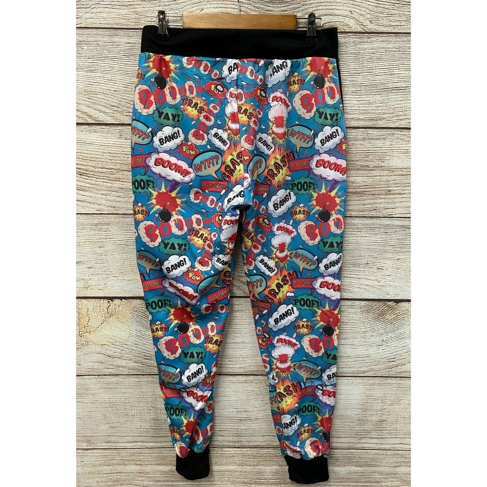 Kayden K Jogger Pants Mens Medium Skinny BOOM Poly Stretch New Made in USA - Picture 4 of 5